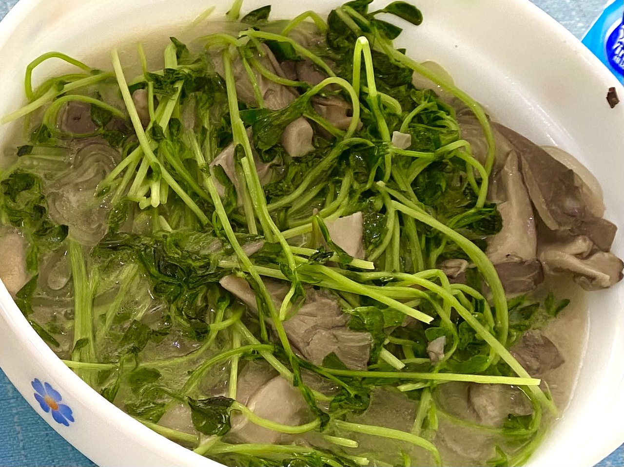 上汤豆苗
