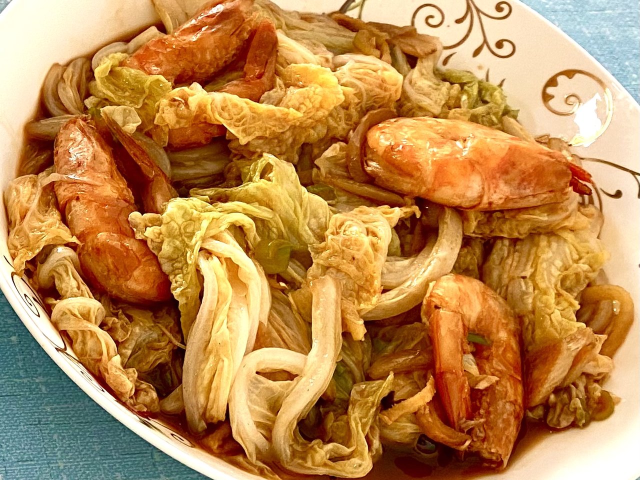 大虾白菜