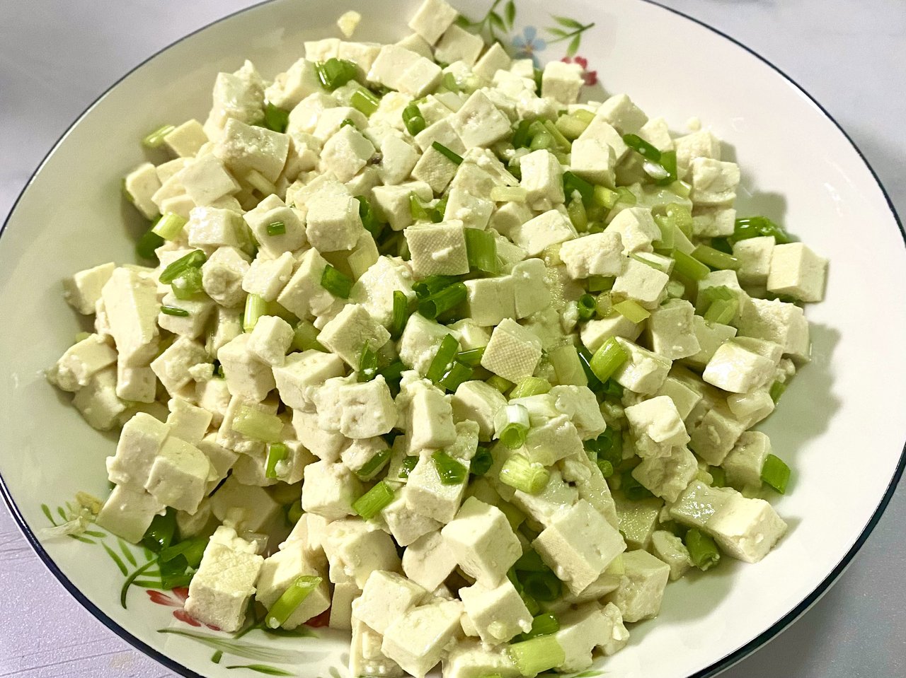 小葱拌豆腐