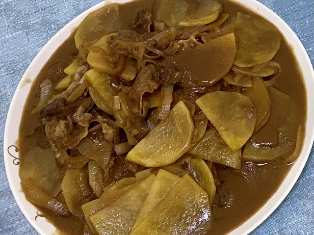 洋葱土豆片