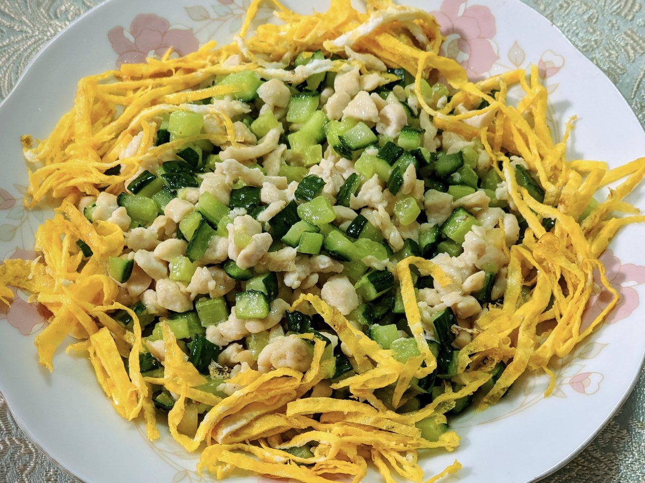清炒鸡米
