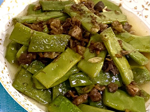 臊子肉烩豆角