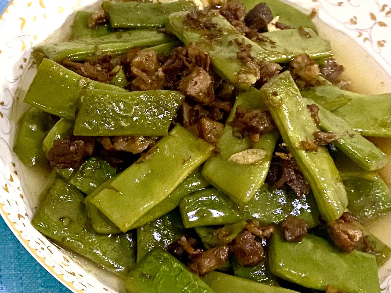 臊子肉烩豆角
