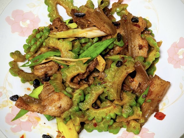 苦瓜回锅肉