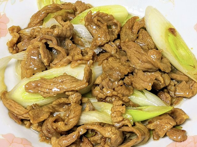 葱爆羊肉