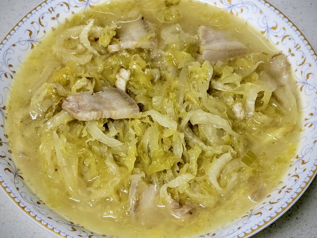 酸菜白肉
