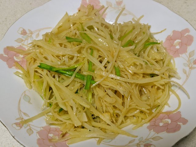 醋溜土豆丝