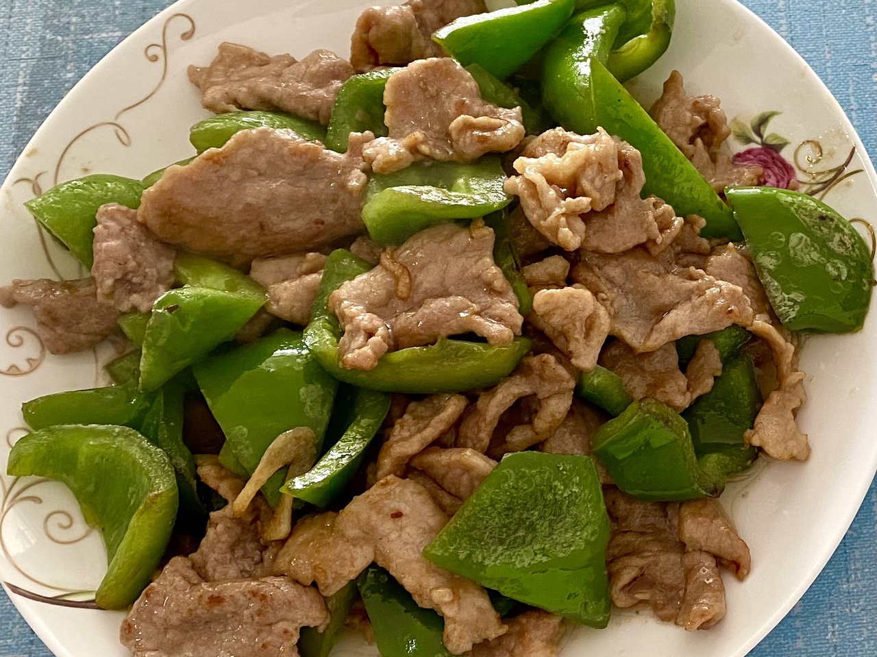 青椒肉片