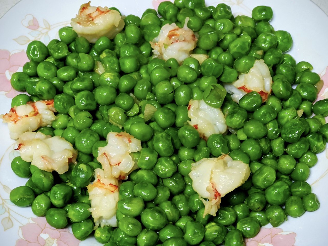 青豆虾仁
