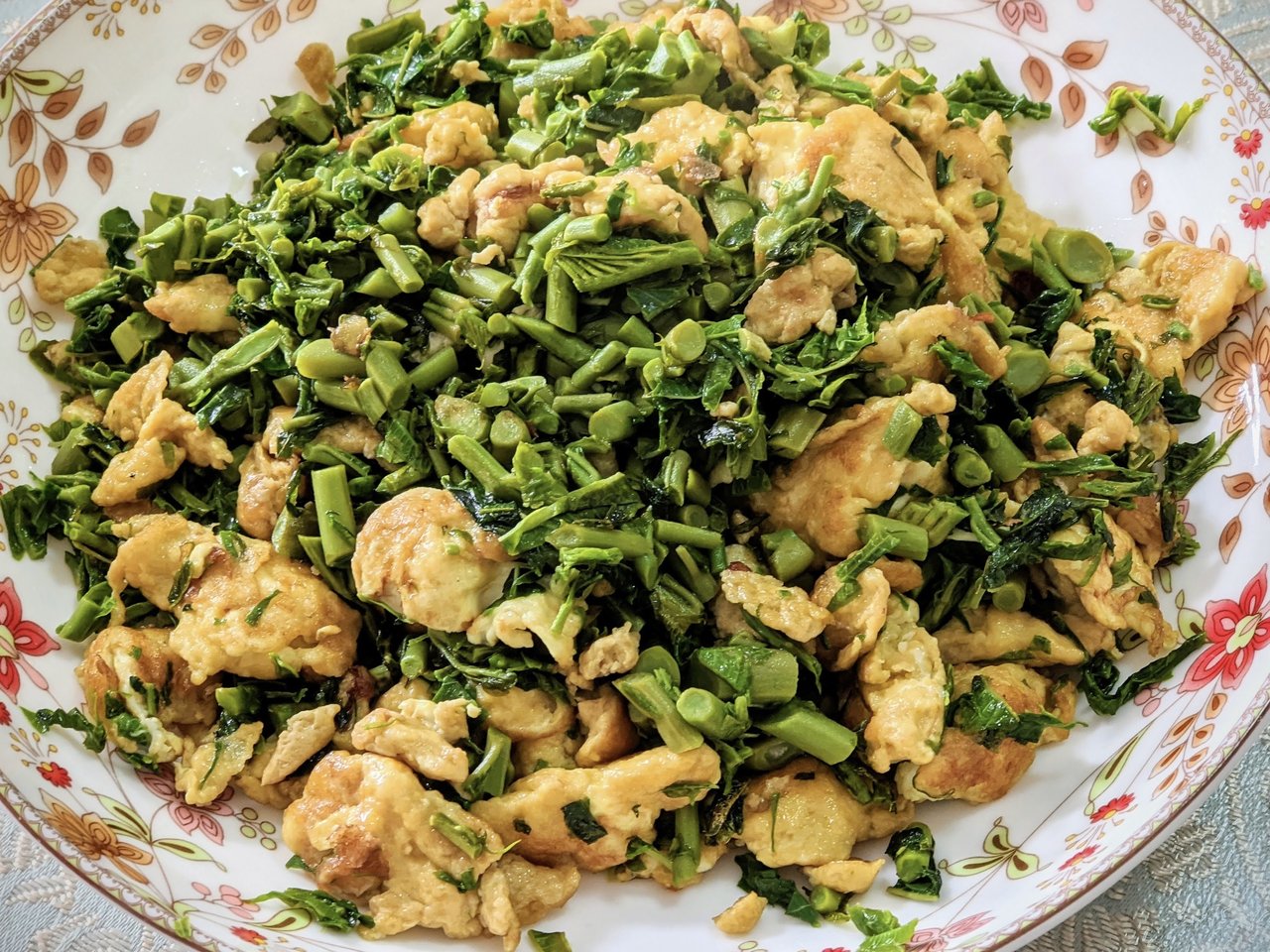 香椿炒鸡蛋
